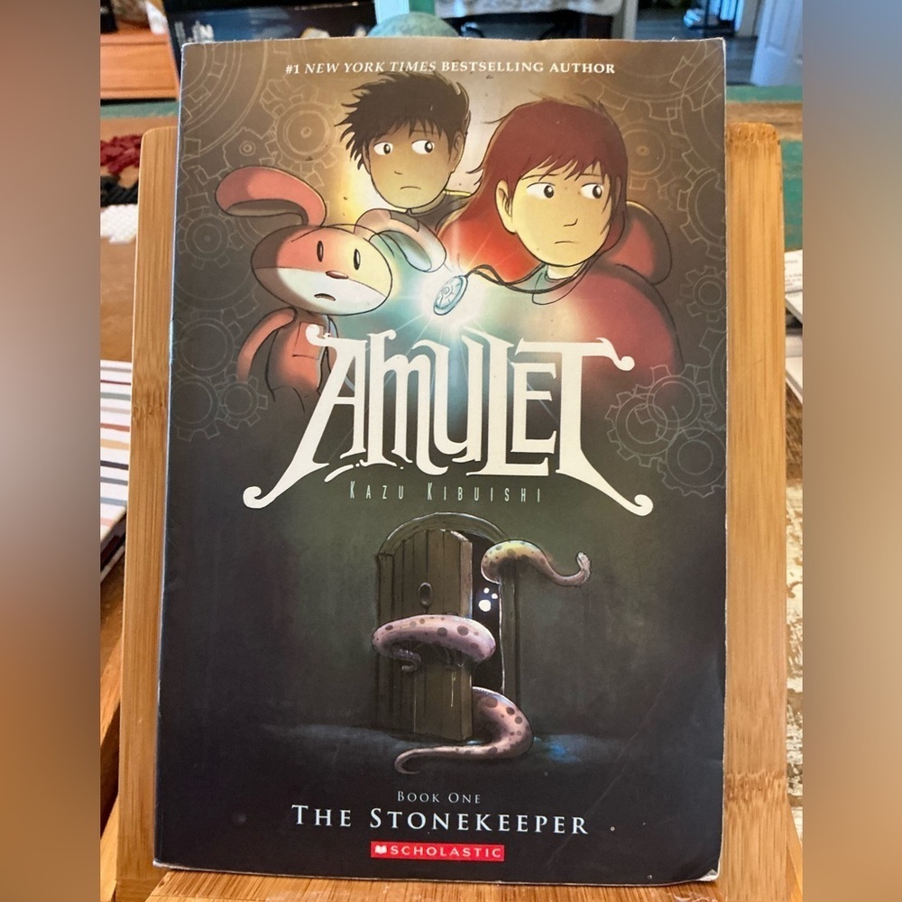 Scholastic Amulet Graphic Novel book 1, The Stonekeeper